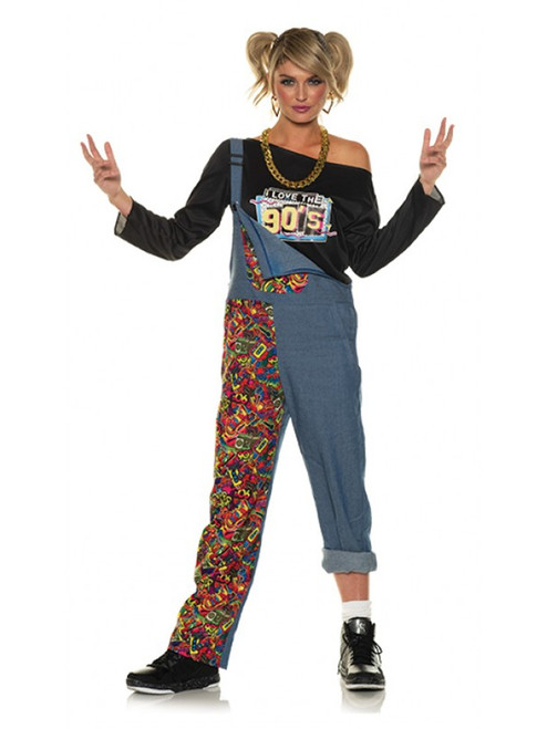 Women's All That 90s Word Up! Costume