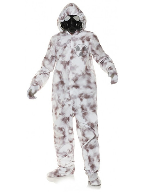 Men's Containment Unit White Hazmat Suit Costume