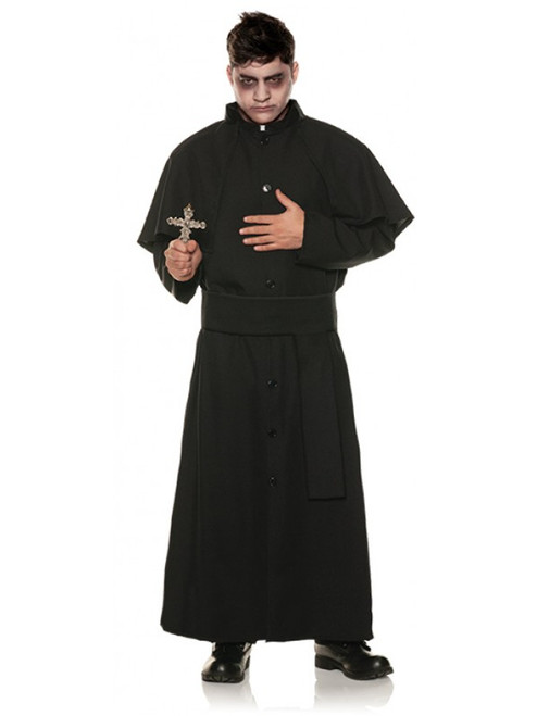 Zombie Priest Men's Costume