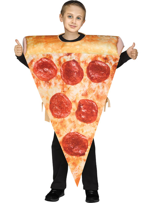Pizza Slice One Size Child's Costume Up To Size 12