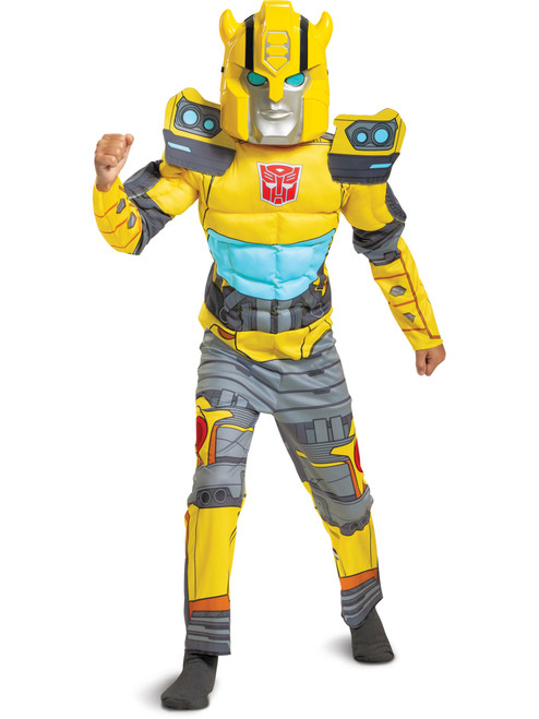 Transformers Bumblebee Eg Muscle Boy's Costume