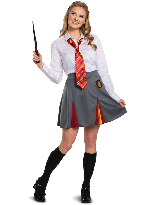 Harry Potter Hermoine Granger Gryffindor Skirt Women's Costume