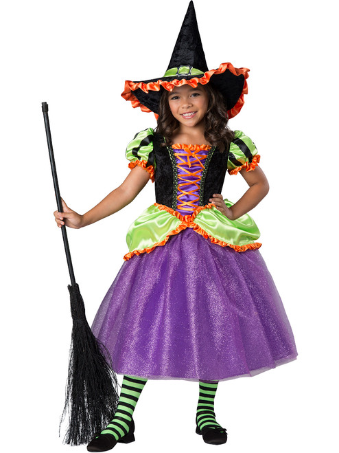 Magic Storybook Witch Girl's Costume