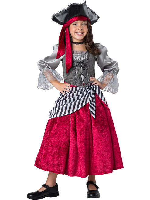 High Seas Pirate Lass Girl's Costume
