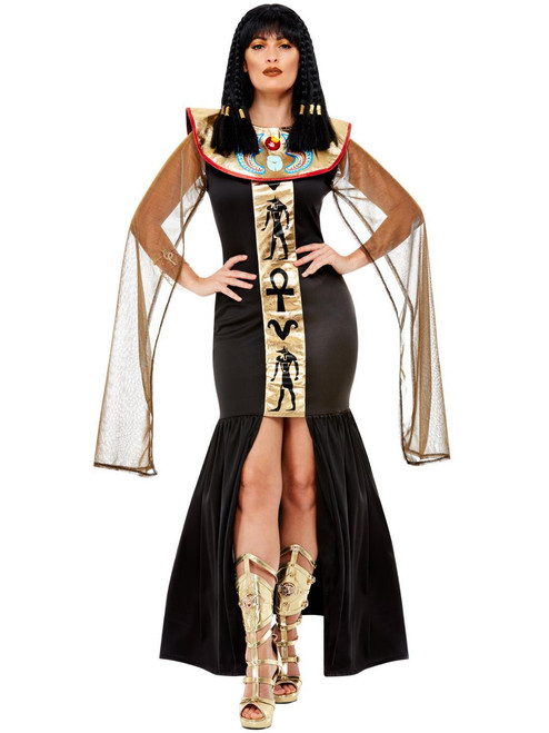 Ancient Egyptian Pharaoh Anubis Ruler Women's Costume