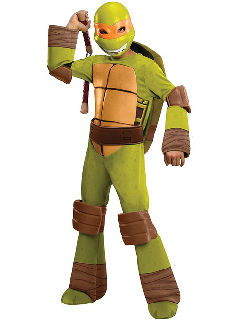 Teenage Mutant Ninja Turtles Animation Michelangelo Deluxe Child's Costume