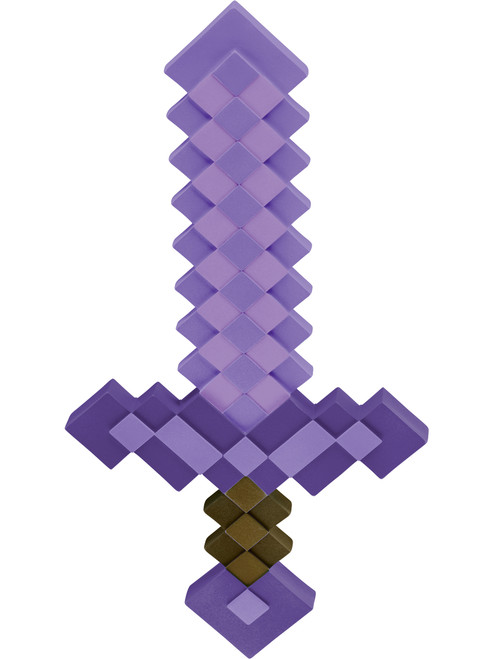 Minecraft Enchanted Purple Sword Costume Accessory