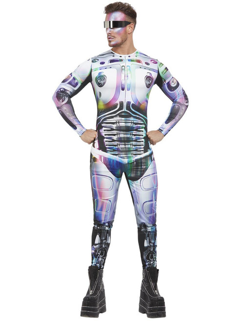 Cyber Space Alien Men's Costume