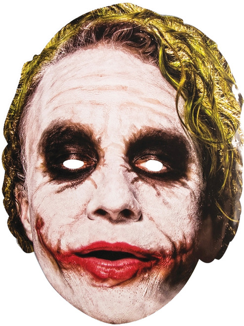 Adult's Batman Dark Knight The Joker Party Mask Costume Accessory