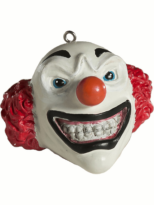HorrorNaments Clownhead Christmas Tree Ornament Decoration