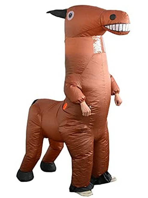 Adult's Barnyard Horse Inflatable Costume