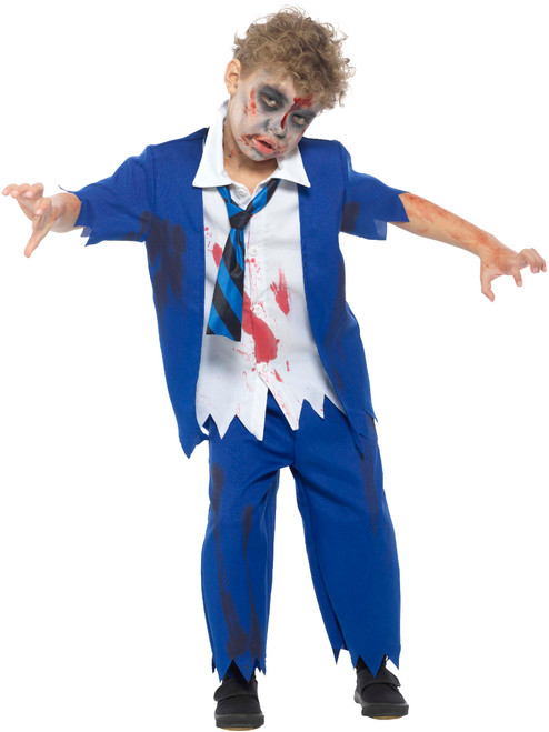 Zombie School Boy Child's Costume