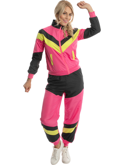 80s Neon Shell Suit Women's Costume