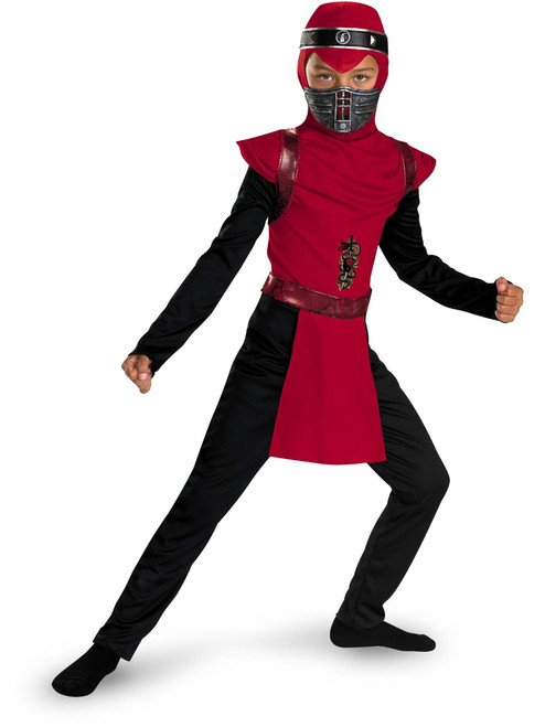 Red Viper Ninja Classic Boy's Costume