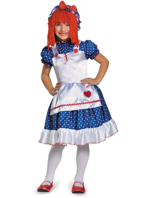Raggedy Ann Doll Classic Girl's Costume