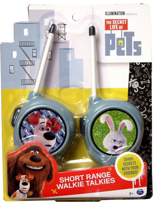 Secret Life Of Pets Character Walkie Talkie Playset