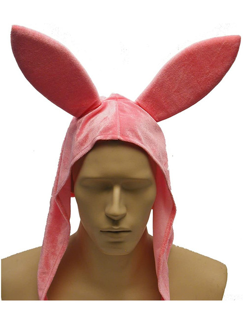 Adult's Pink Bunny Ear Hat Costume Accessory