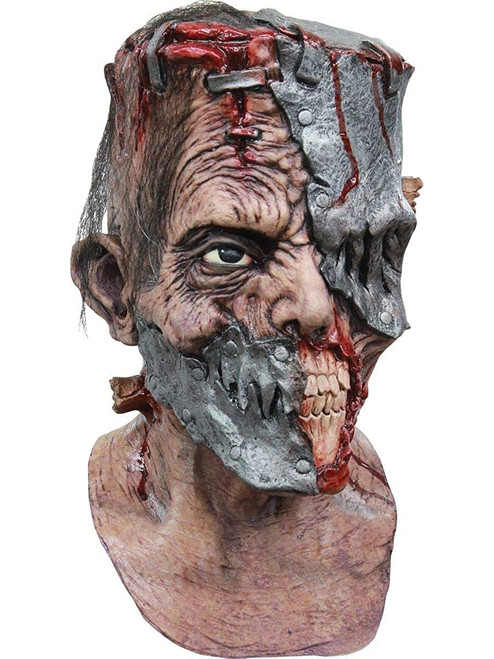 Adult's Metalstein Frankenstein Full Head Mask Costume Accessory