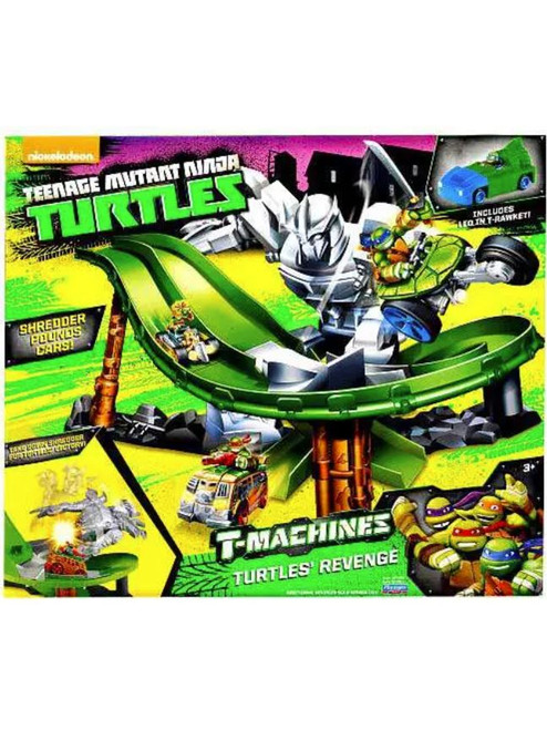 Teenage Mutant Ninja Turtles T-Machines Turtles Revenge Car Playset