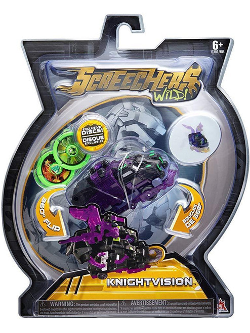 Screechers Wild Lvl 2 Knightvision Toy Vehicle Figure