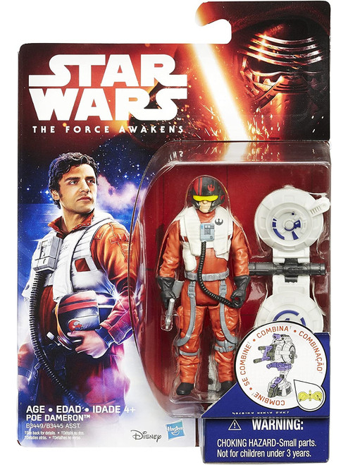 Star Wars The Force Awakens Space Mission Poe Dameron Figure