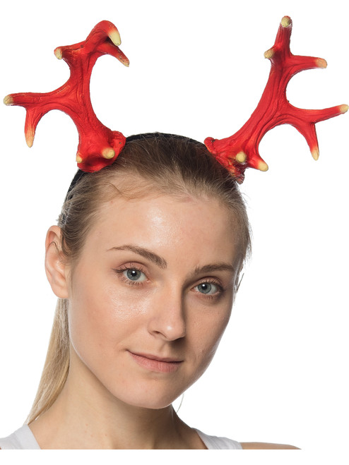 Supersoft Christmas Reindeer Antlers Headband Costume Accessory