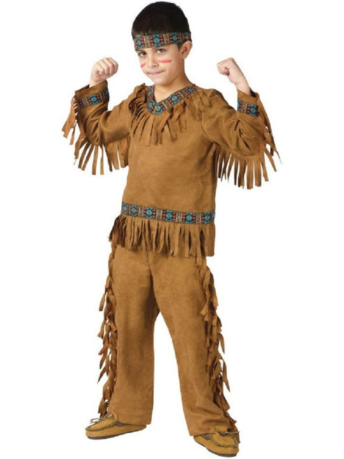 Classic Wild West Native American Boy's Costume