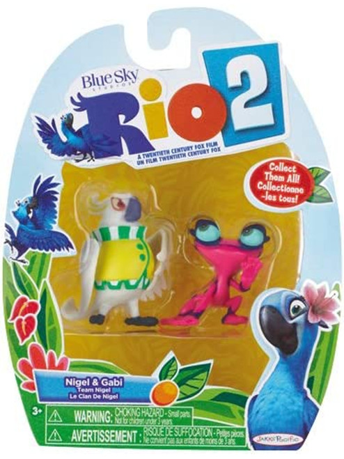 Rio 2 Nigel And Gabi 2 Pack Figures Set