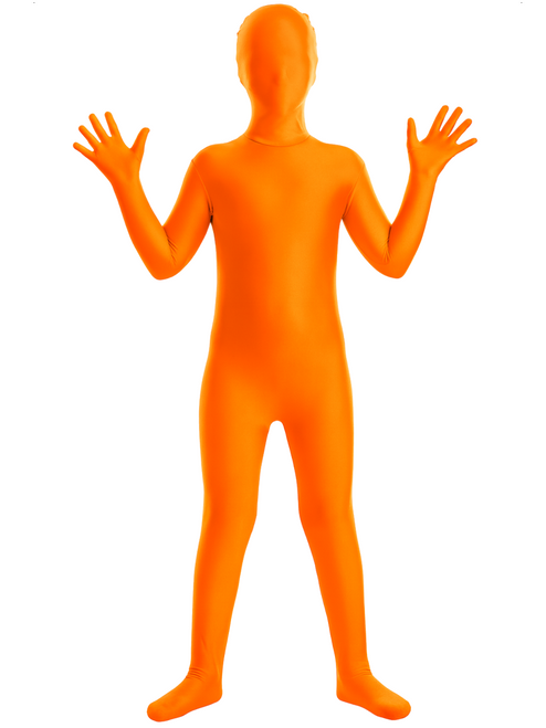 Basic Orange Spirit Bodysuit Child's Costume