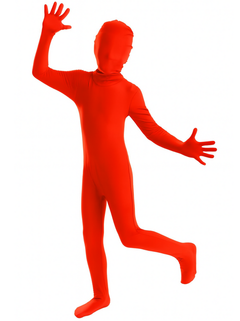 Basic Red Spirit Bodysuit Child's Costume