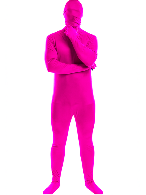 Basic Pink Spirit Bodysuit Men's Costume