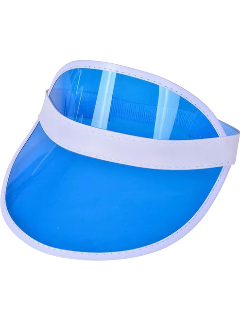 Adult's Blue Sun Visor Hat Costume Accessory