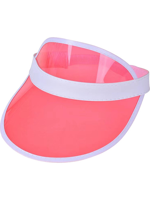 Adult's Pink Sun Visor Hat Costume Accessory