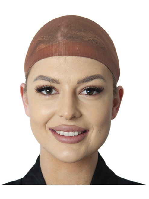 Adult's Light Brown Wig Cap Costume Accessory