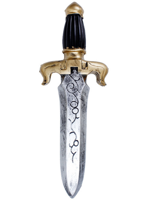 Medieval Ornate Enscribed Dagger Toy Costume Accessory