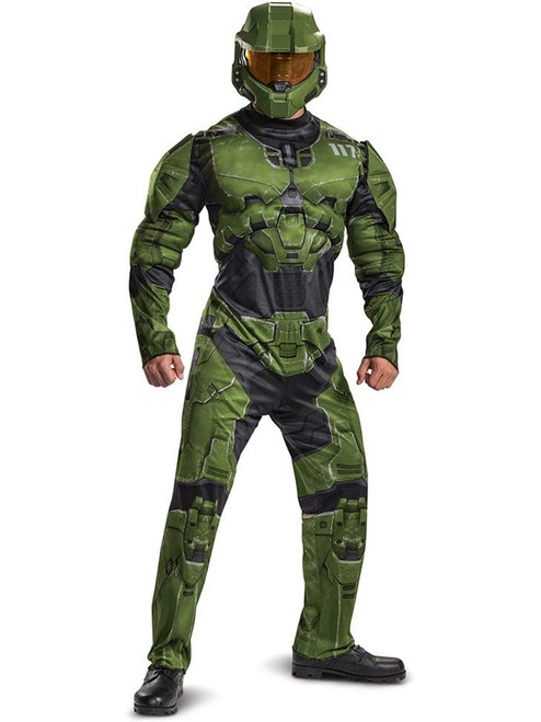 Halo Infinite Master Chief Muscle Chest Men's Costume