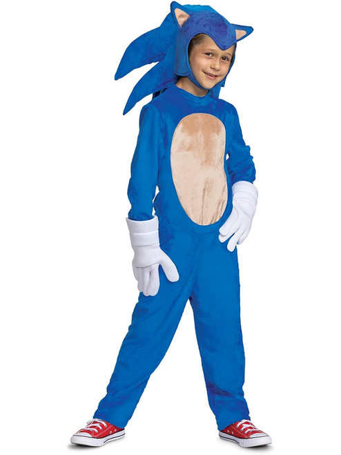 Sonic 2 Sonic The Hedgehog Deluxe Child's Costume