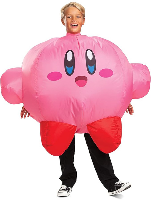 Child's Inflatable Kirby Costume One Size
