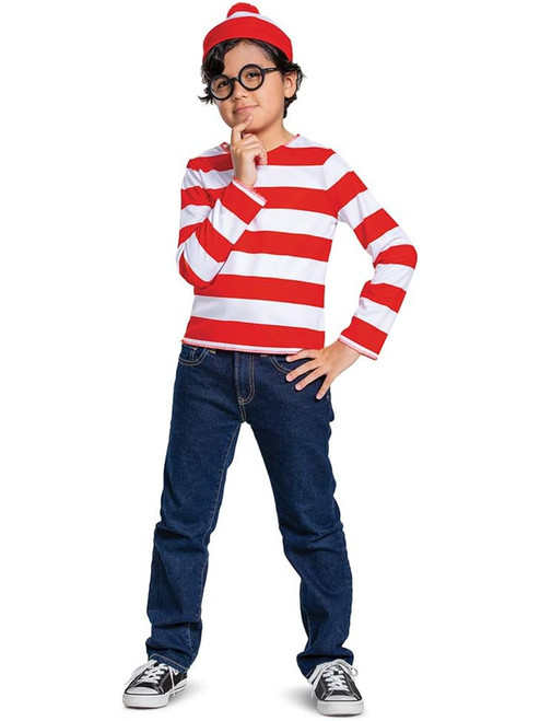 Where's Waldo Classic Boy's Costume