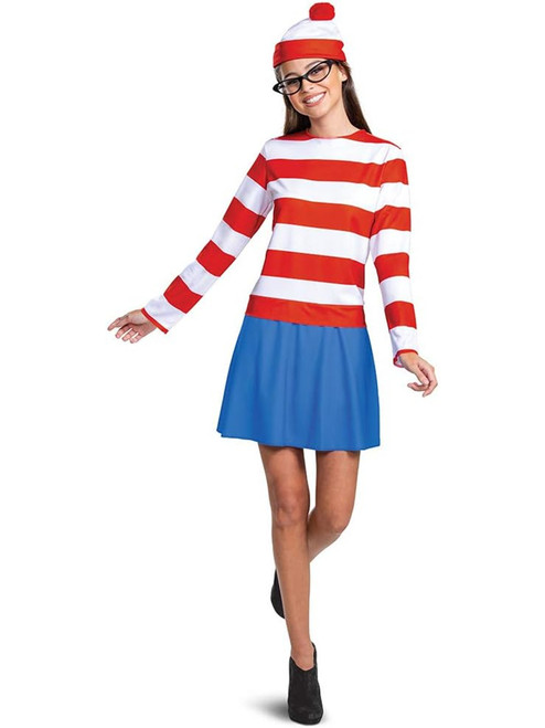 Where's Waldo Wenda Classic Women's Costume