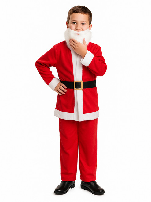 Warm Weather Christmas Santa Claus Boy Boy's Costume Warm Weather Christmas Santa Claus Boy Boy's Costume