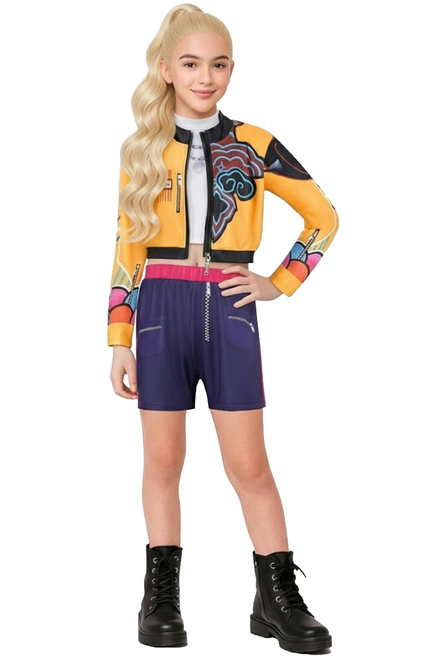 Girls Kpop Anime Singer Costume