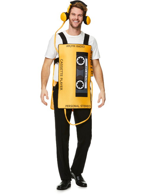 80s Cassette Player Adult's Costume