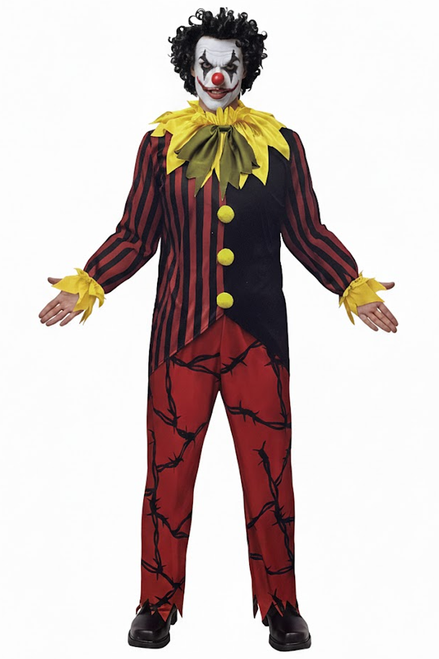 Men's Dark Carnival Clown Costume