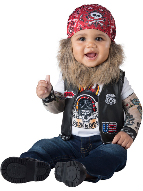 Little Biker Baby Boy's Costume