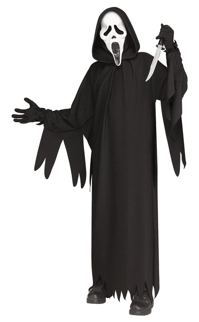30TH Anniversary Ghost Face Boys Costume