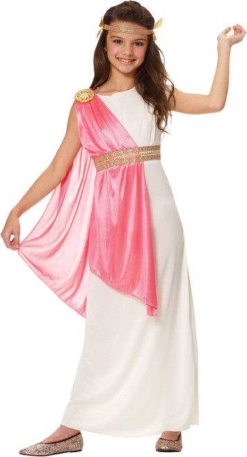 Girls Roman Empress Dress Costume