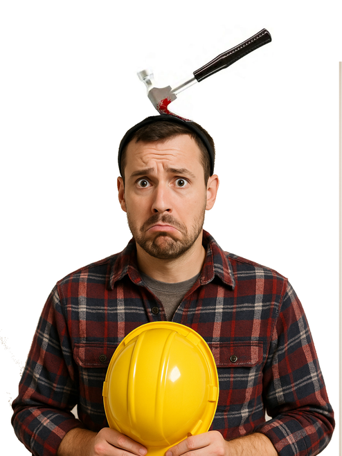 Hammer Headband Costume Accessory