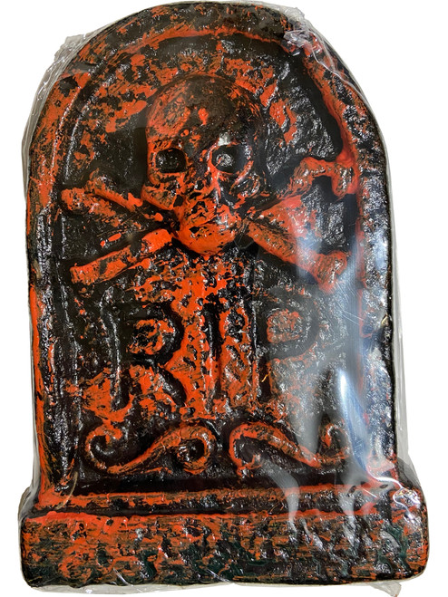 Dark Presence Crossbones Mini Tombstone Decoration