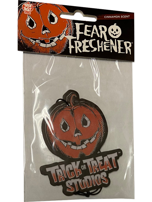 Cinnamon Scented Trick Or Treat Studios Pumpkin Air Freshener Decoration